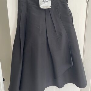 Brooks Brothers Black Fleece Taffeta skirt